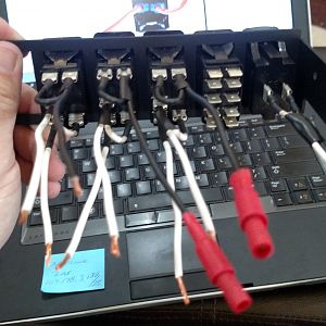 Switch panel wire prep