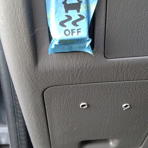 Traction control switch