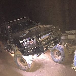 Don't forget to engage 4wd