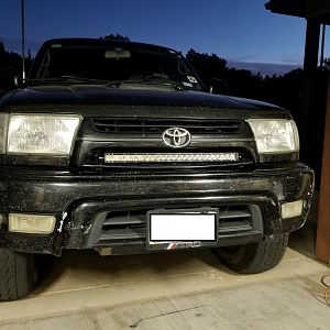 3rd gen 4Runner LED lightbar install