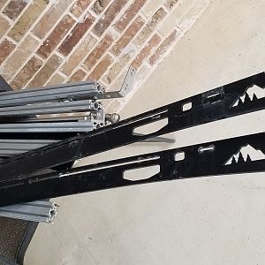 Sherpa Equipment Company rack getting thrown in trash