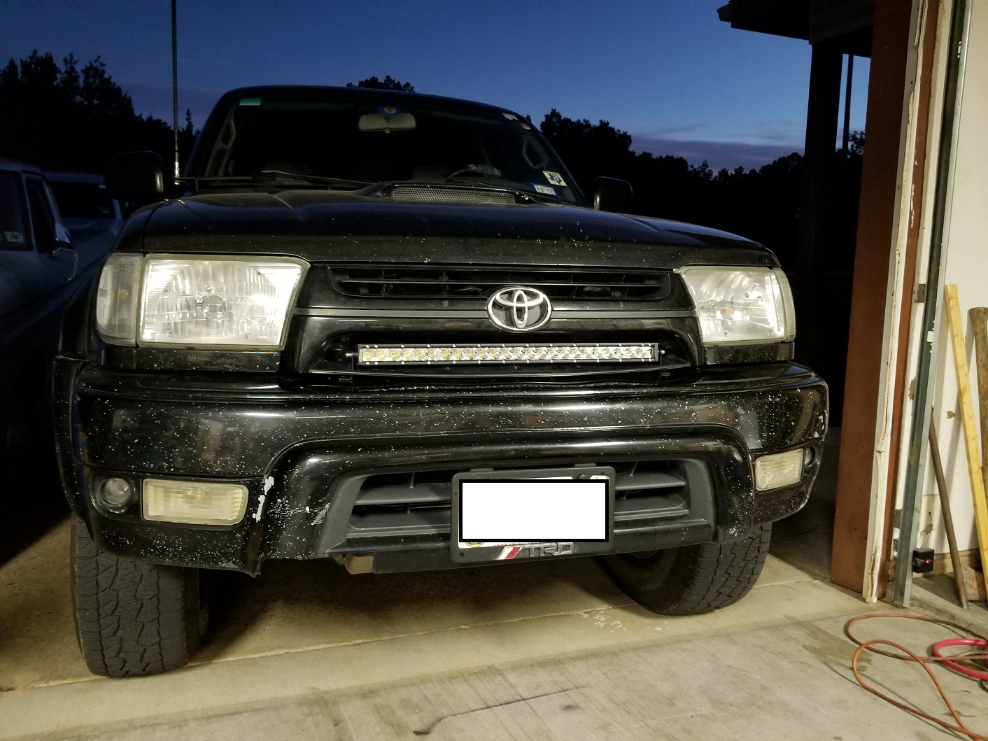 3rd gen 4Runner LED lightbar install