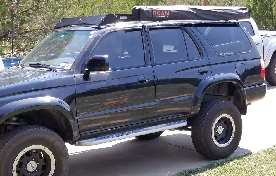 3rd Gen 4Runner With Matterhorn Rack And Roam Bat Wing