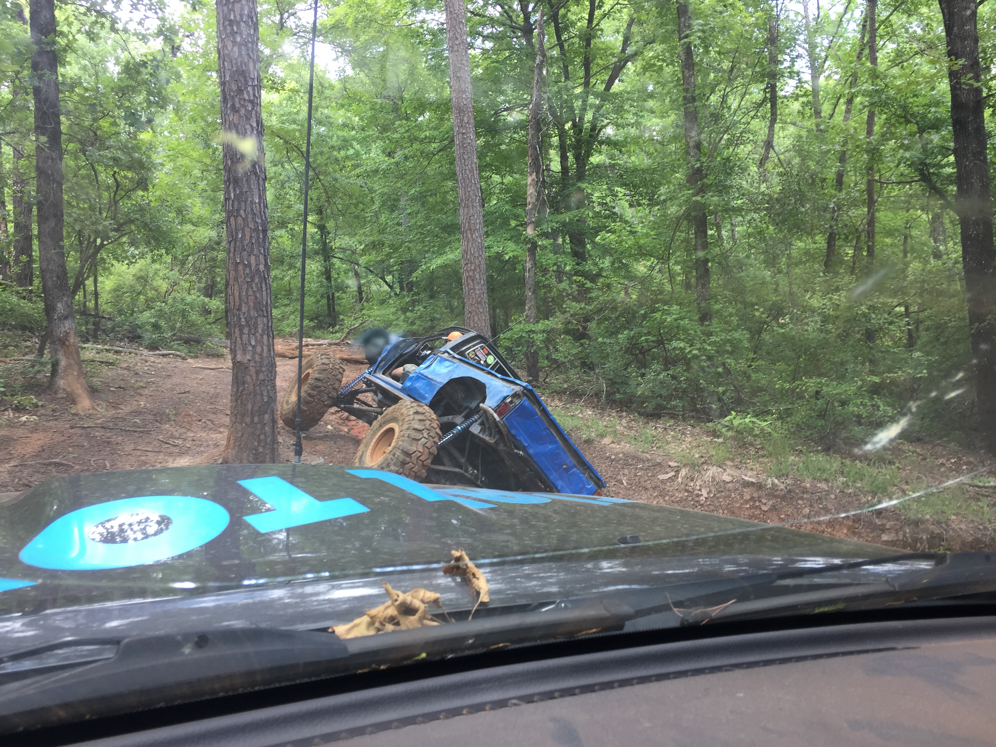 Alex taking the wrong line