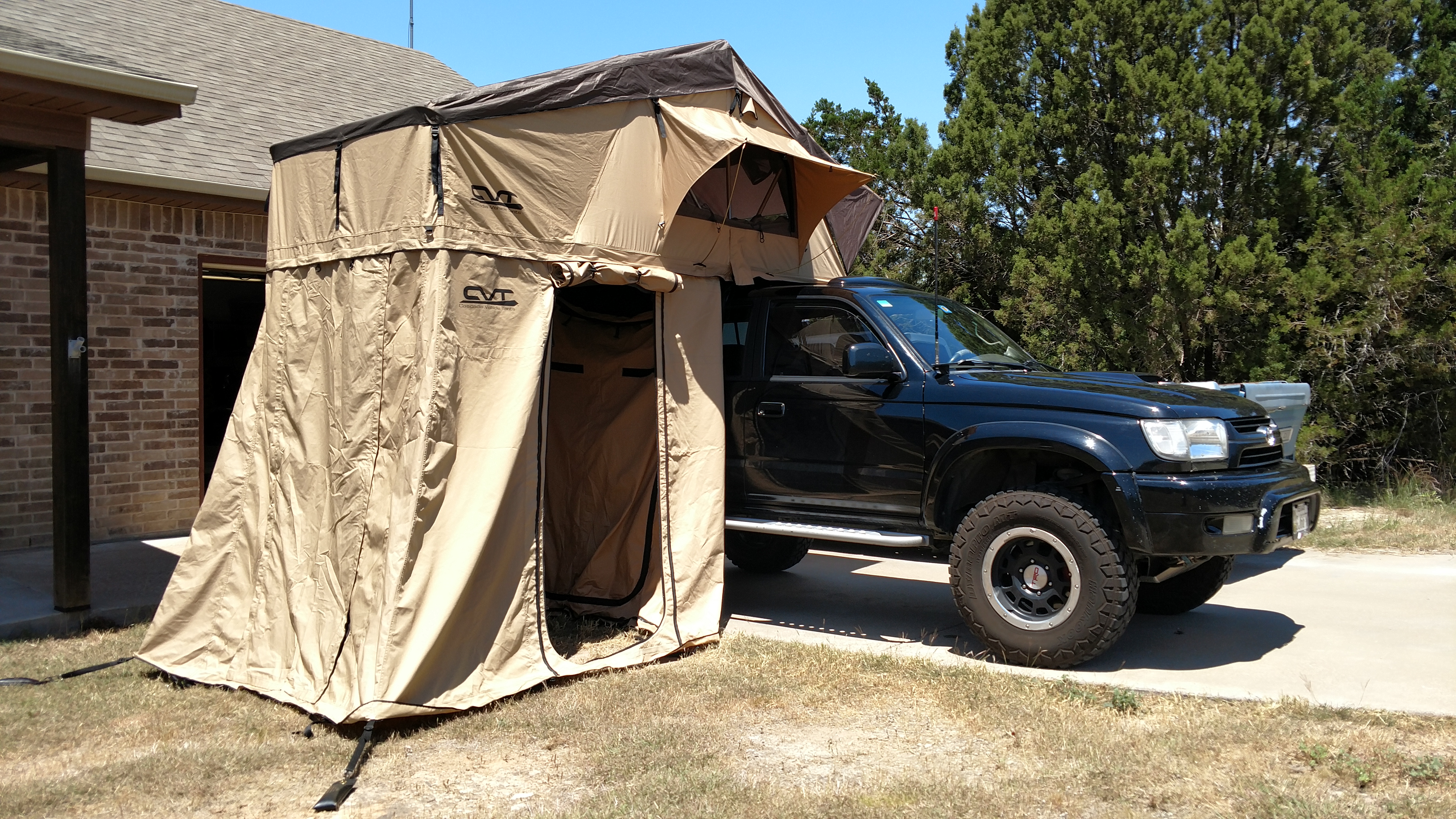 CVT My Shasta with annex on 2001 4Runner