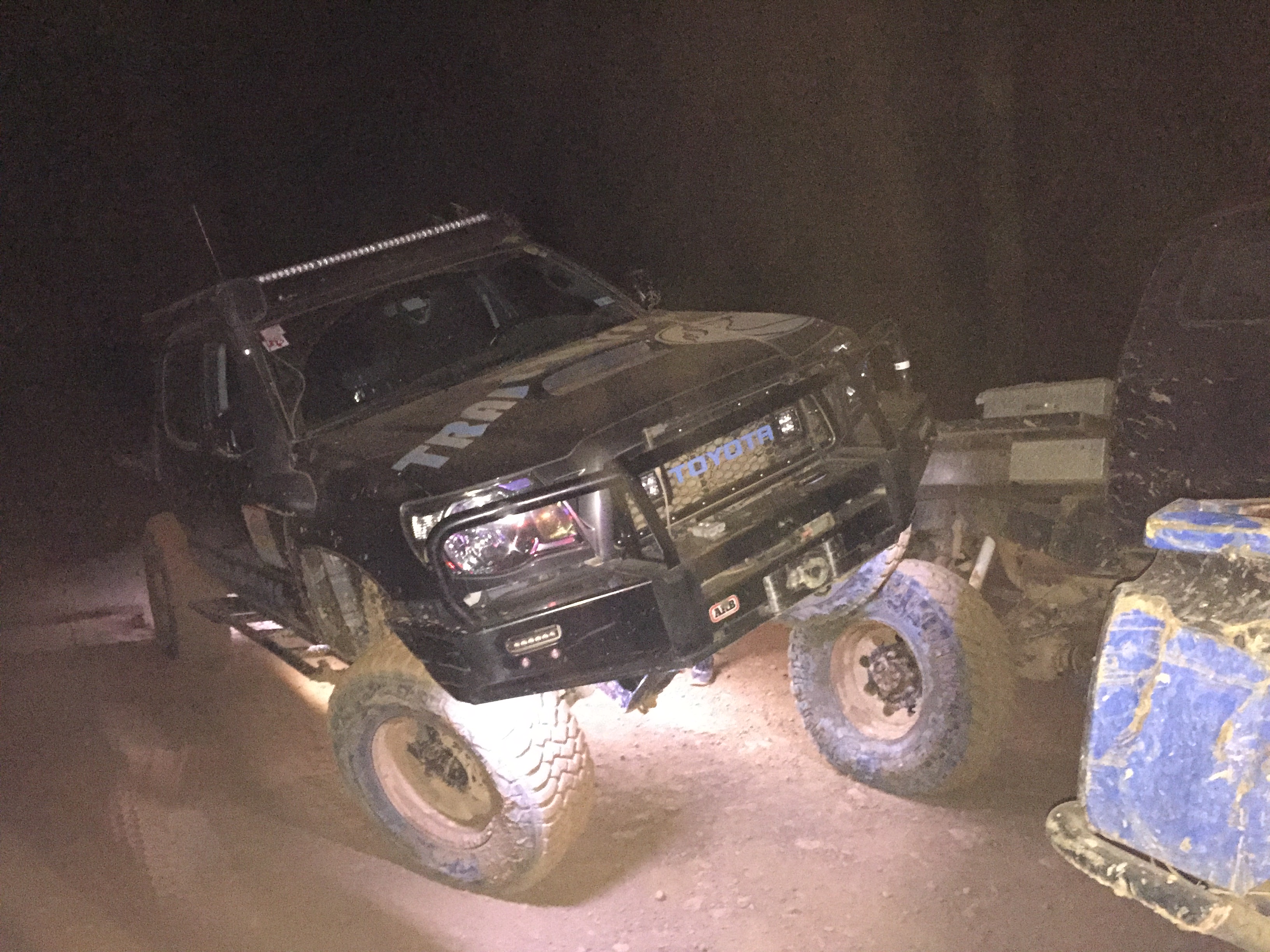 Don't forget to engage 4wd