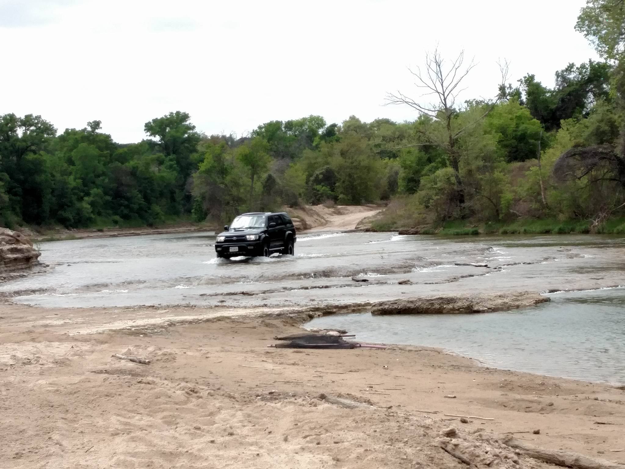 River crossing with 2001 4Runner
