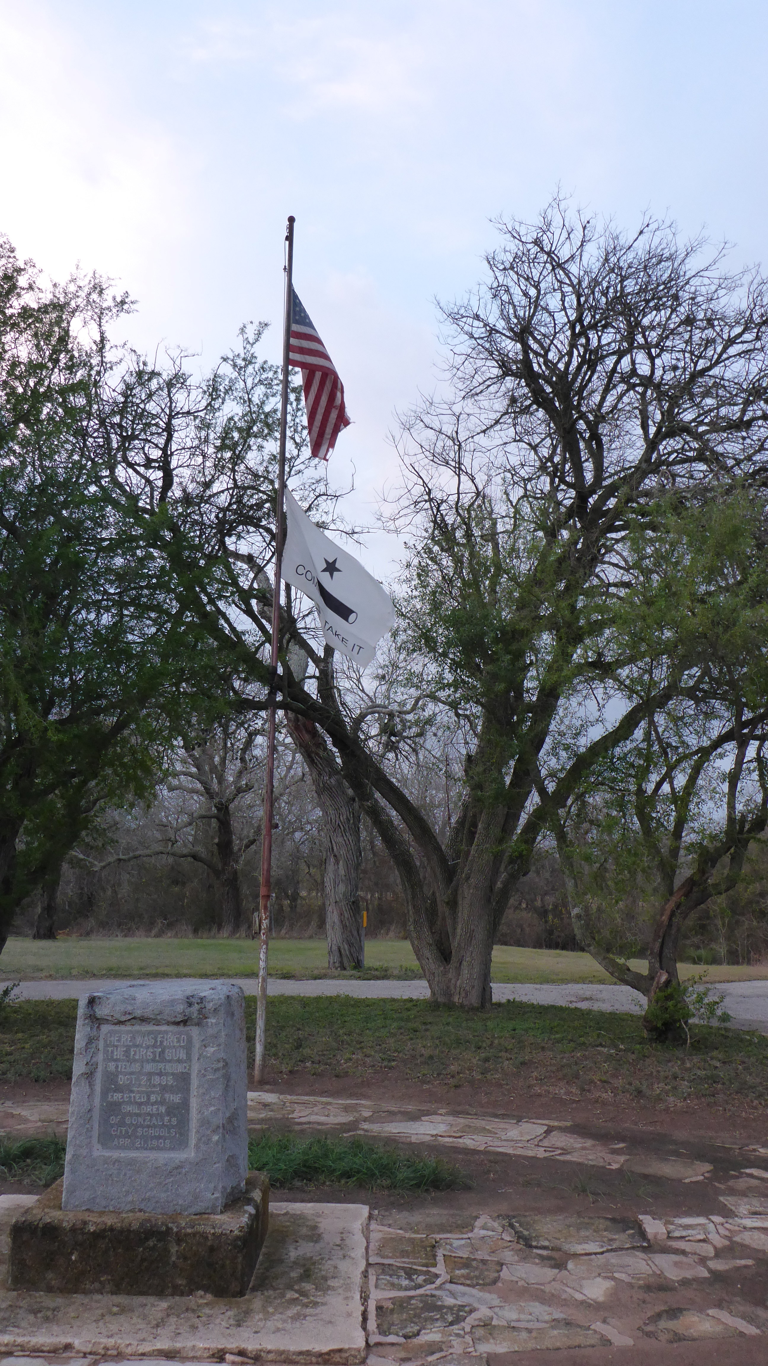 Site of the First Shot of the Texas Revolution