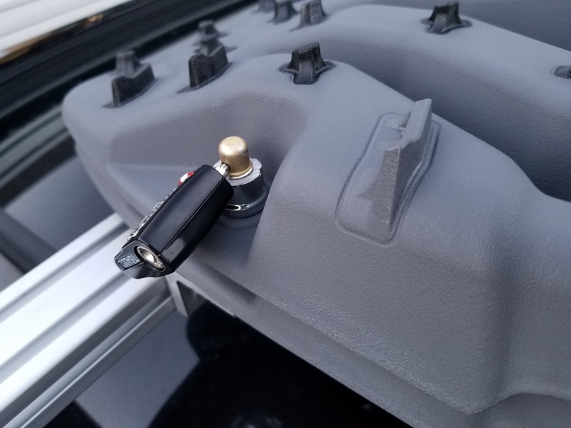 Tred Mounts To Roof Rack 2